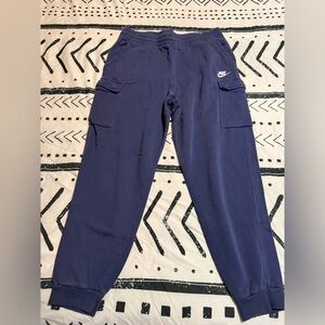 Nike Blue Fleece Sweatpants